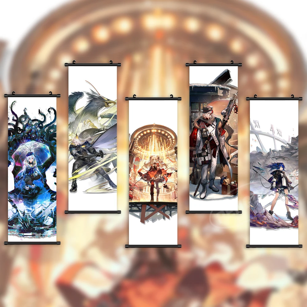 Домашний декор, настенный постер с изображением рыцарей, картины на холсте Archetto, огненные часы, Свиток, картина из тутового шелкопряда для гостиной