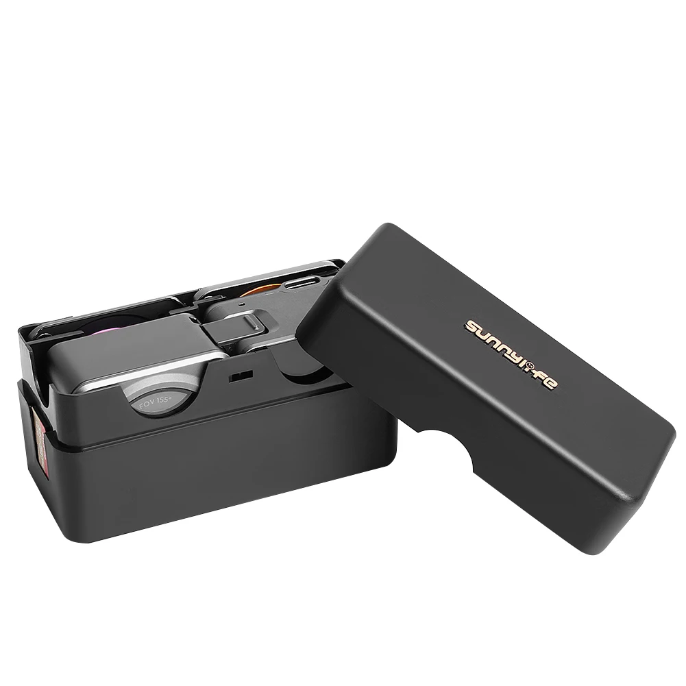 

Portable Storage Case for DJI Action2 Sports Camera Plastic Protective Shell Camera Carrying Case Mini Anti-Fall Box Accessories
