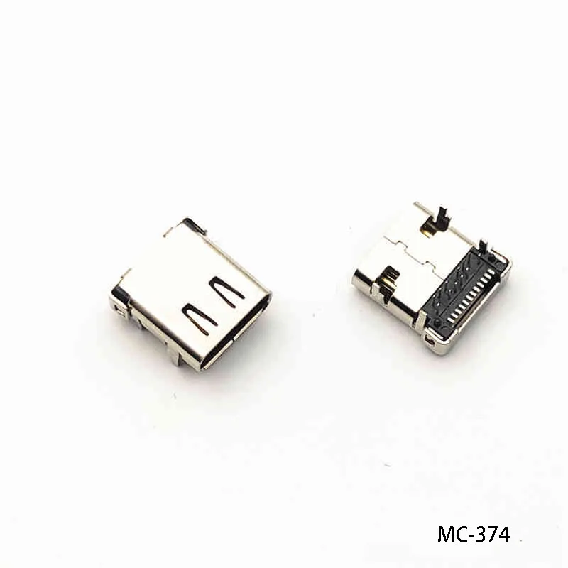 1 шт. USB 3.1 Type-C 24-контактный гнездовой разъем SMD DIP PCB Разъем Сильноточный порт быстрой зарядки Двунаправленная вставка USB-порт