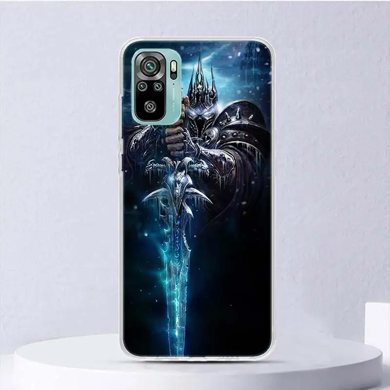 Мягкий Чехол W-World Of W-Warcraft W-Wow для Xiaomi Redmi 10 10A 10C 12 12C 9 9A 9C 9T чехол телефона 8 8A 7 7A 6 6A S2