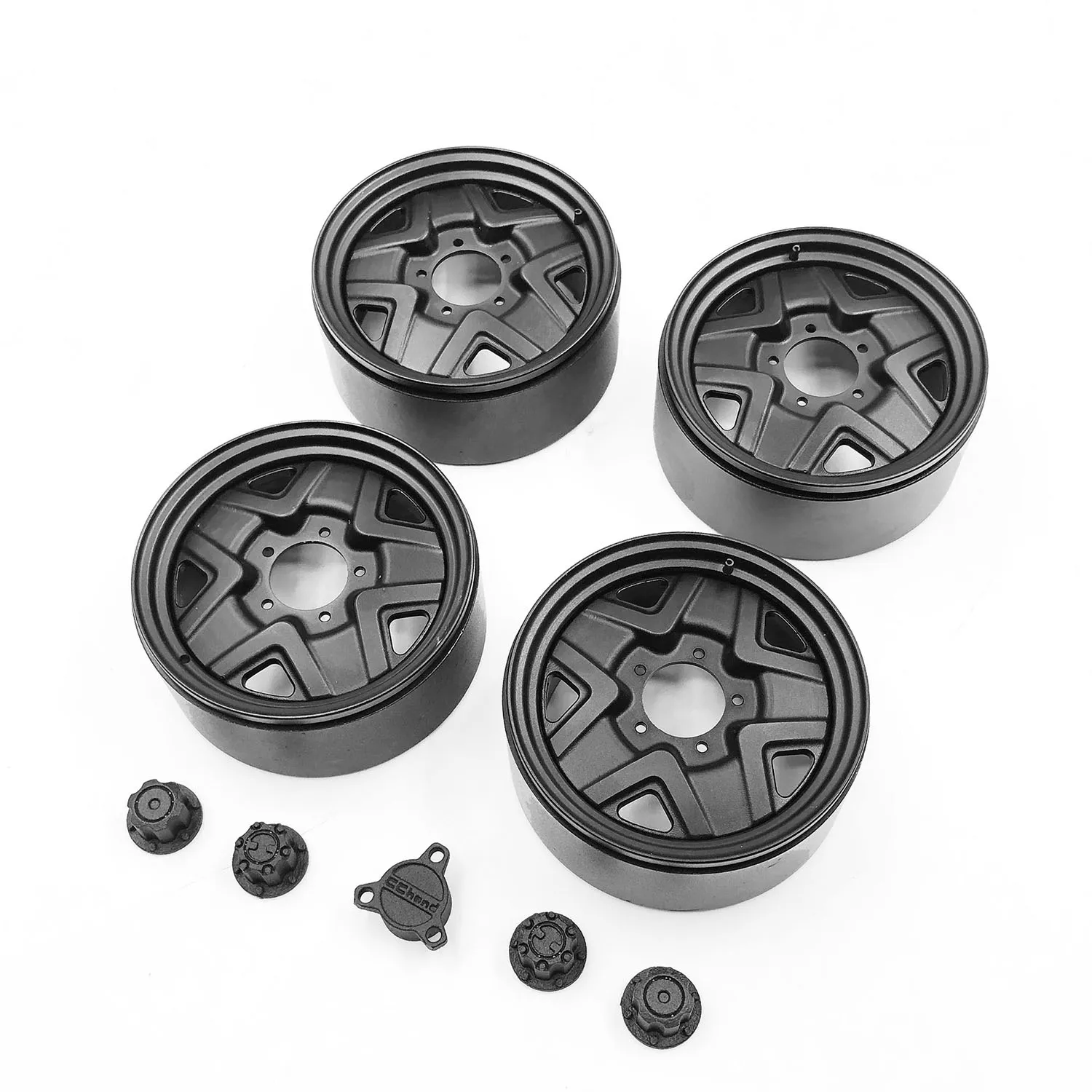 

CChand Metal Wheel Hubs Grille Guard Spare Parts for 1/6 RC Capo Samurai Sixer1 Rock Crawler Car Off-Road Vehicles Model TH20870
