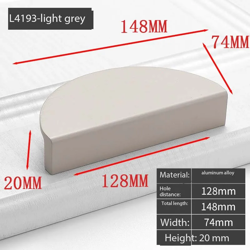 

Дверная ручка для шкафа цинковый сплав шампань