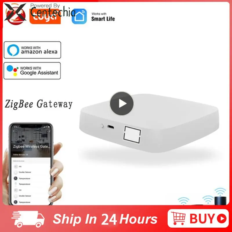 

2/3/5PCS Zigbee Bridge Tuya Works With Alexa Smart Gateway Remote Control Smart Linkage Zigbee Gateway Hub Smart Home
