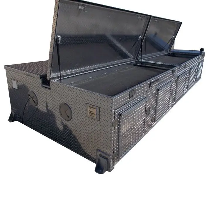 

High Hardness aluminium ute tray body Alloy Dog Box hunting dog cages box for ute