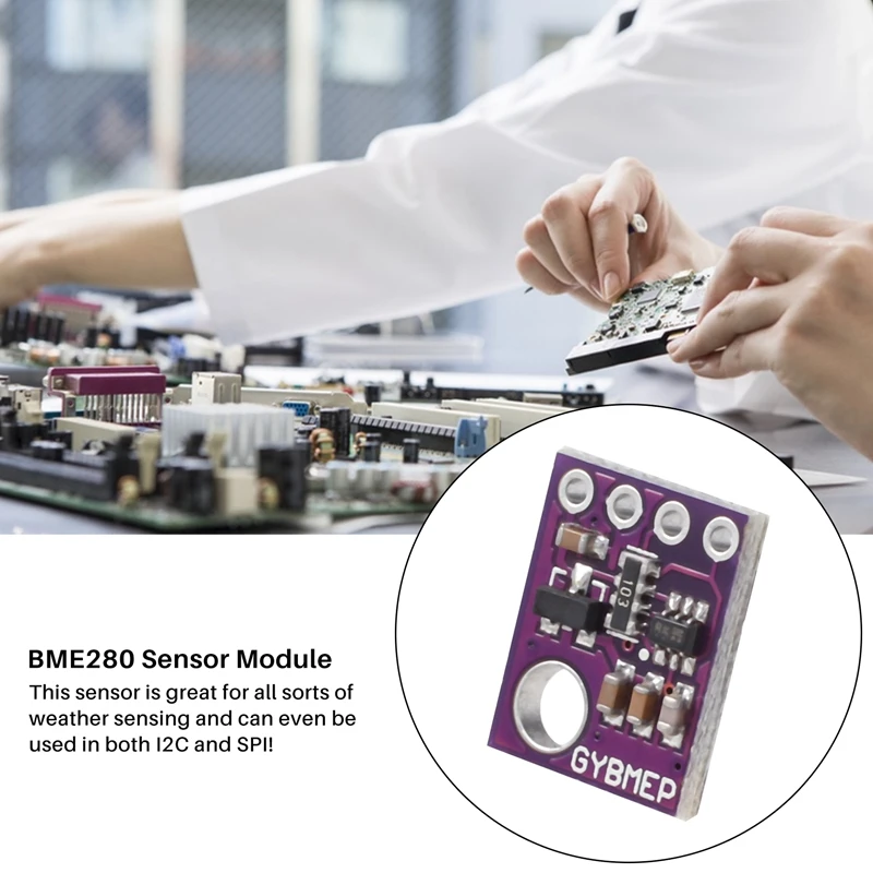 Цифровой датчик температуры и влажности BME280 модуль датчика атмосферного