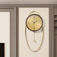 silent metal wall clock digital modern design luxury large live room decor wall watches art reloj de pared home decoration
