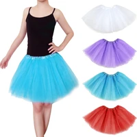 fashion girls tutu fluffy skirt princess ballet dance tutu mesh skirt kids cake skirt cute girls clothes faldas de ballet