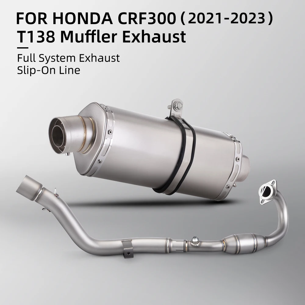 

Ak Off-road motorcycle exhaust pipe series for CRF250 CRF300 RALLY CRF150 Full exhaust pipe system