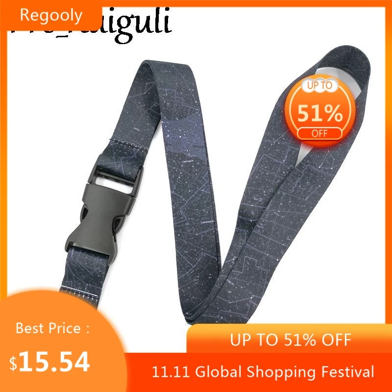 

30pcs GPS Network lines Pattern Lanyards Cool Neck Strap webbings ribbons Phone Keys ID Card Holder Lanyard For Keys DIY Hang