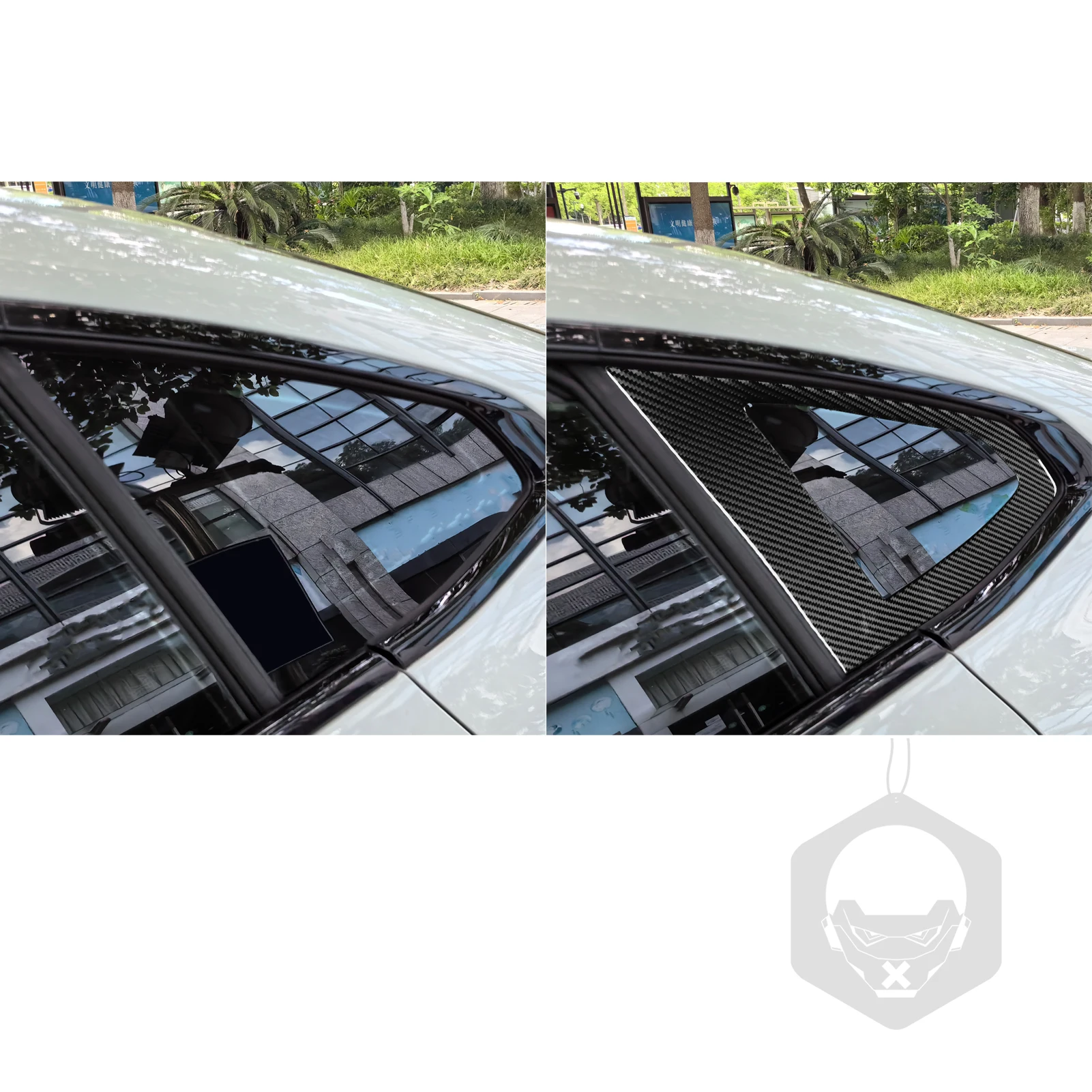 Для BMW 4 серии G22 G23 G26 2021-2025 искусственная панель из углеродного волокна Обложка