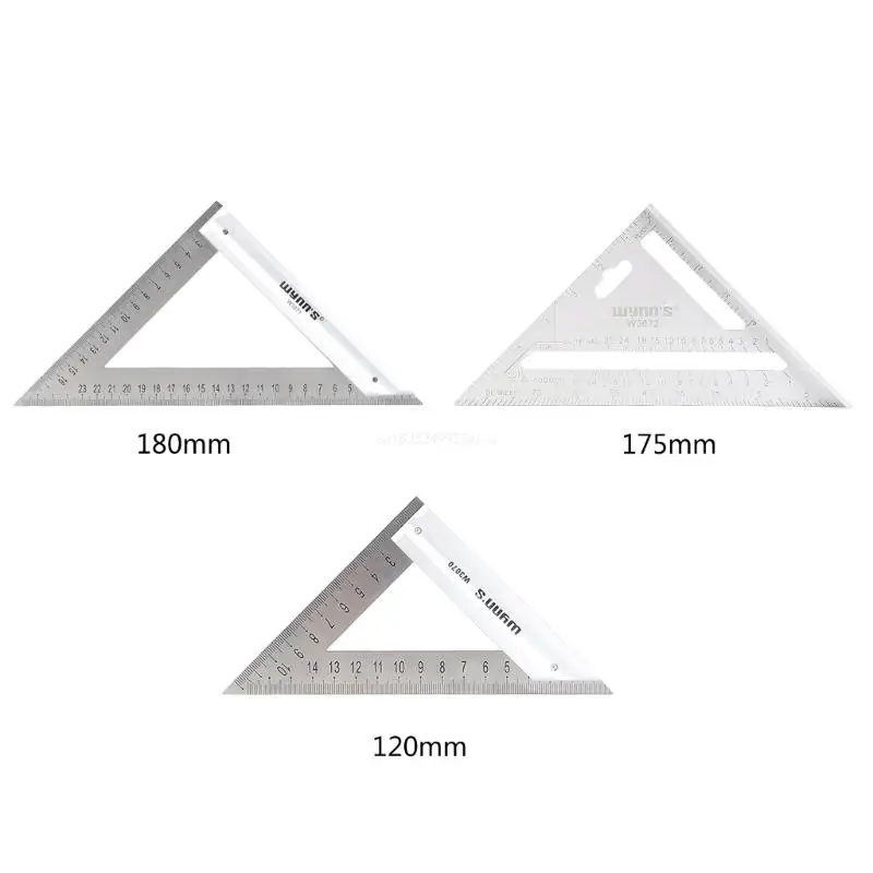 

Carpentry Ruler 90 Degree 45 Degree Ruler Woodworking Measurement Tools Carpenter Square Tool Angle Protractor