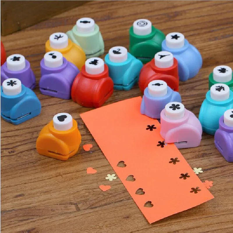 

10pcs/set Mini Scrapbook Punches Cat Paw Punches Handmade Cutter Card Paper Flowers For Craft Punch Hole Puncher Shape Diy Tool