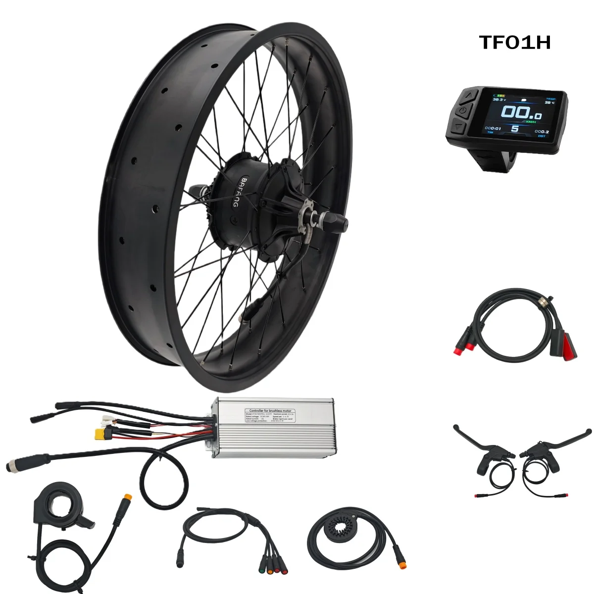 Фото Bafang G062 48 В 1000 Вт 20/24/26*4,0 дюймов колеса кассетный двигатель комплекты для переоборудования fatbike, выдвижной 175 мм/190 мм №1