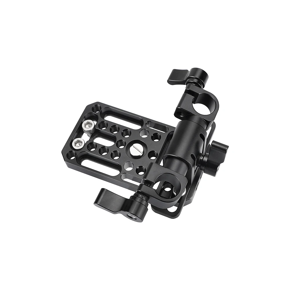 Алюминиевая пластина HDRIG для камеры с поворотом на 360 ° и стандартным зажимом 15 мм для DSLR-камеры