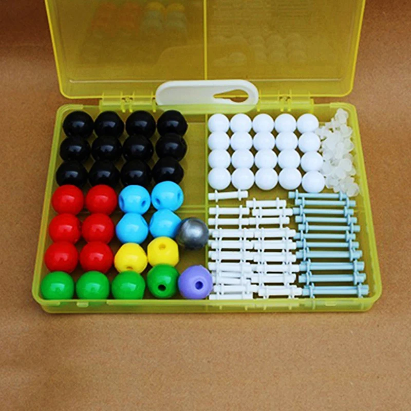Organic Inorganic Chemistry Molecules 50 Atom Structure Set Science Teaching Experiment Accessories