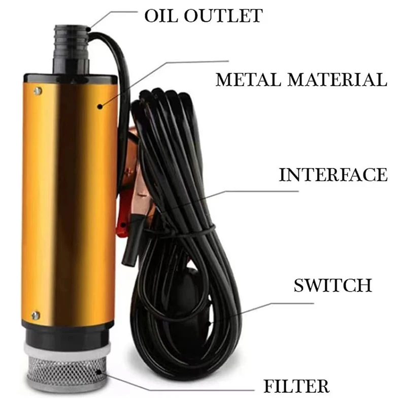 Автомобильный Электрический масляный насос 12 В постоянного тока 24 для модели