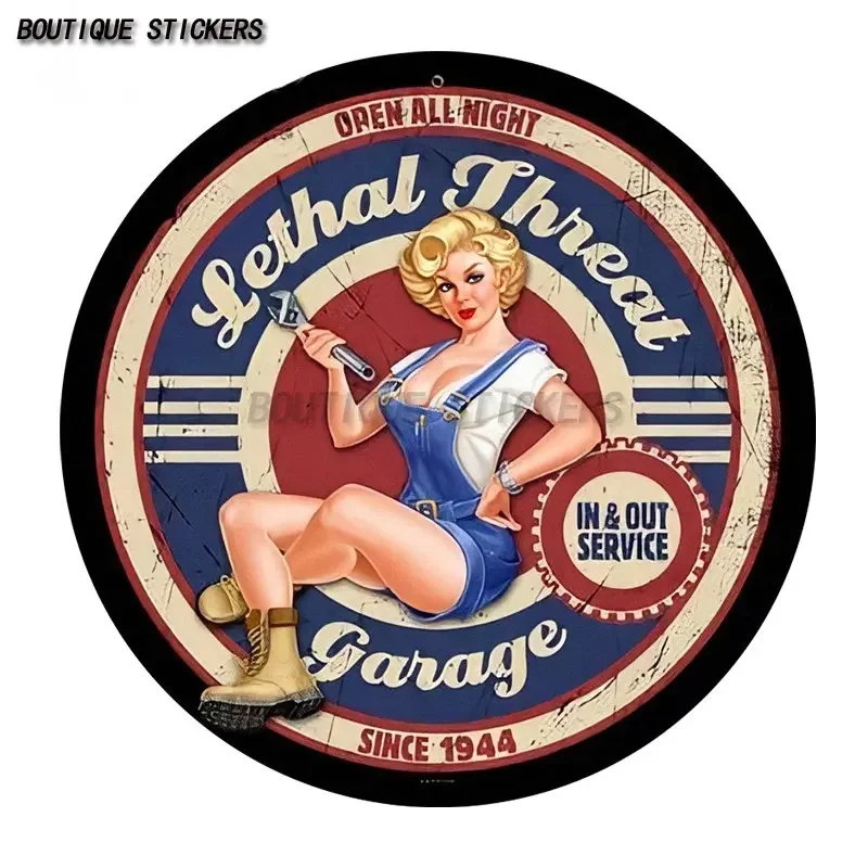 Большие искрящиеся наклейки для автомобиля Pinup Girl Стайлинг высокое качество