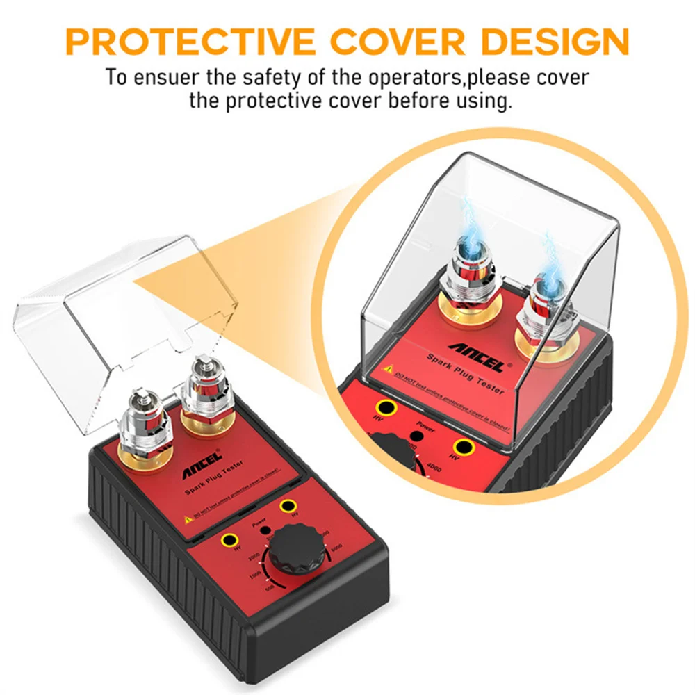 

Car Spark Plug Tester Ignition Candle Testers 220V 110V Double Hole Analyzer Automotive Diagnostic Tool