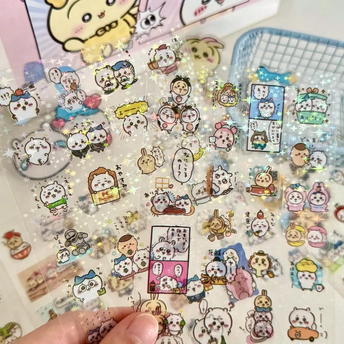 

Милые лазерные наклейки MINISO