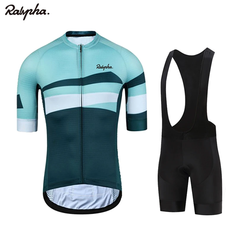 

2022 New Cycling kit Sports team Men clothing cycling jersey set ciclismo Men short sets Summer short sleeve Ralvpha