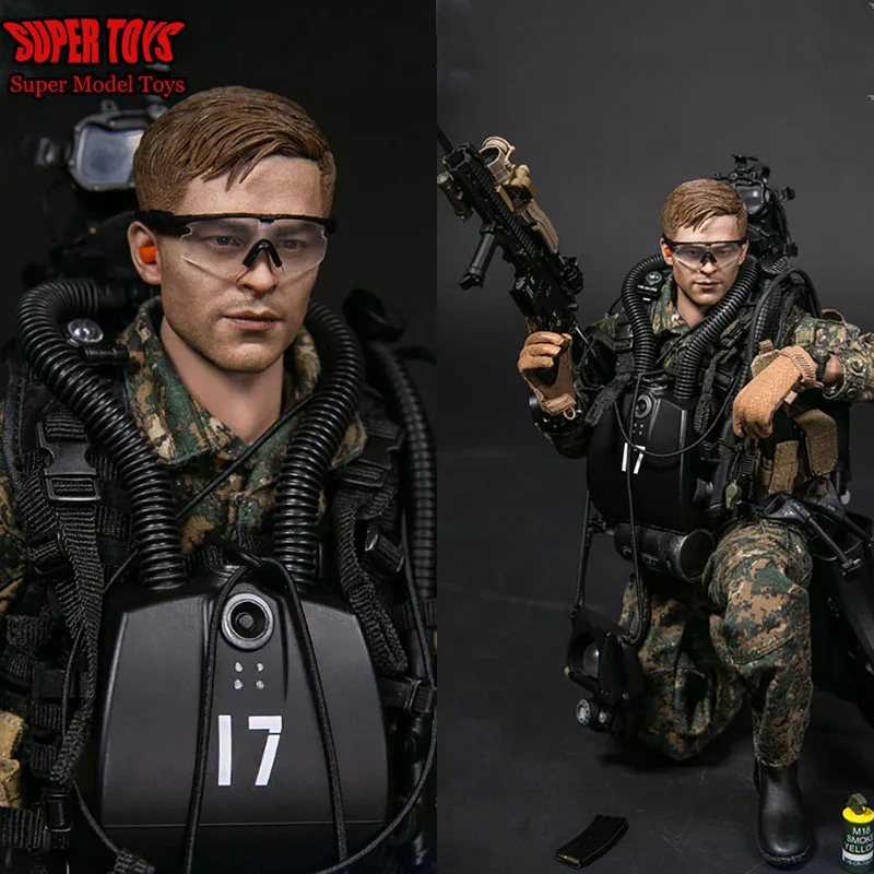 В наличии DAMTOYS DAM 78055 1/6 полноразмерная армейская Мужская солдат USMC дайвер