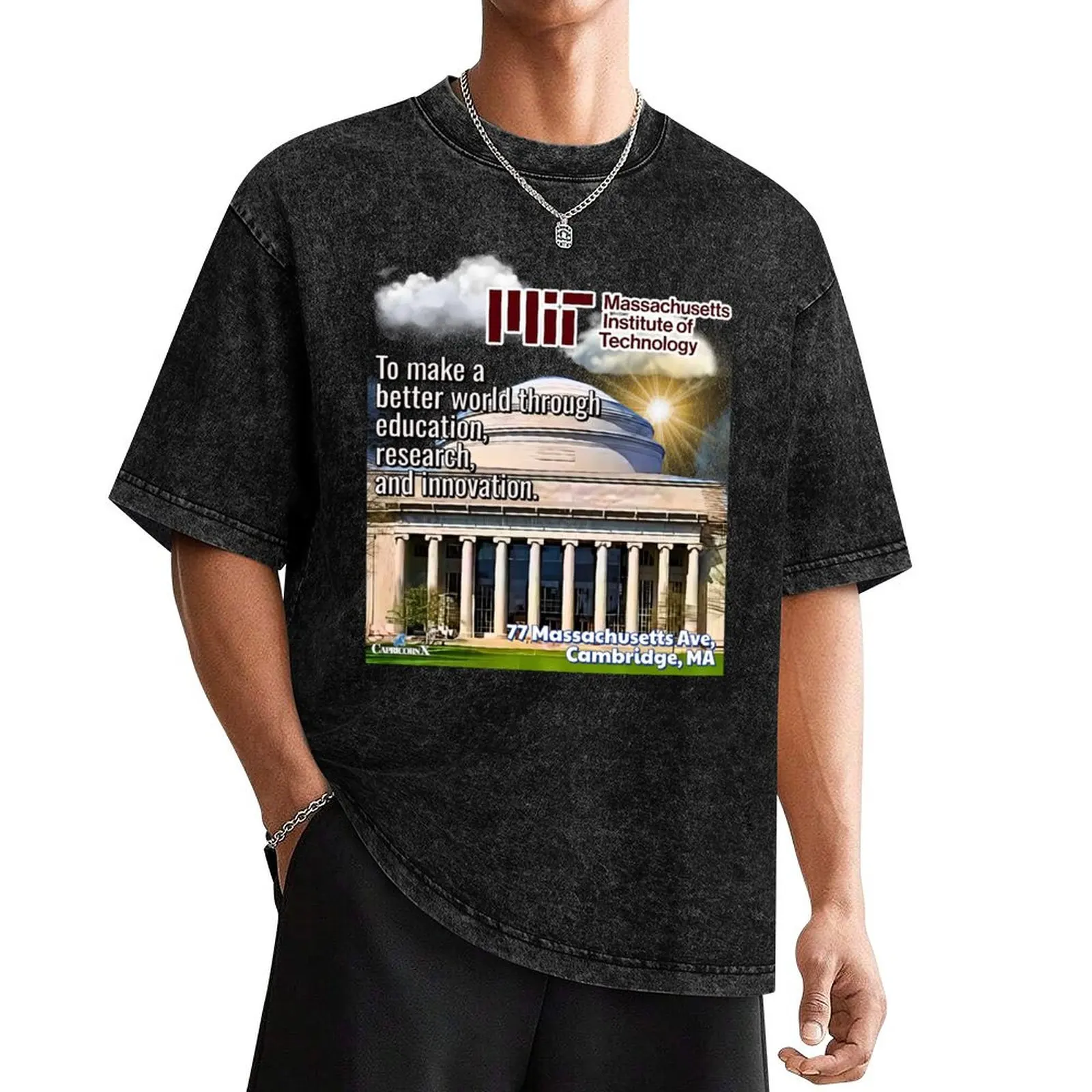 Футболка Massachusetts Institute of Technology (MIT) Мужская футболка Louboutins модные рубашки Футболки