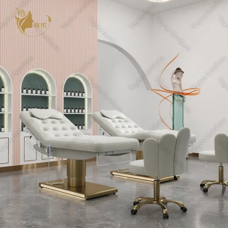 Лидер продаж 3-моторная золотая цилиндрическая основа электрическая