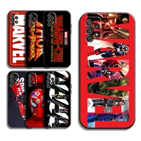 marvel avengers phone cases for samsung galaxy a31 a32 a51 a71 a52 a72 4g 5g a11 a21s a20 a22 4g carcasa coque funda