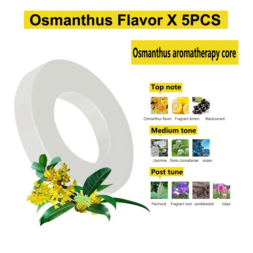 

5 шт., автомобильный освежитель воздуха из полиэтилена, парфюмерные таблетки, аксессуары, солнечное вращение, автомобильный диффузор для духов, дополнительные аксессуары