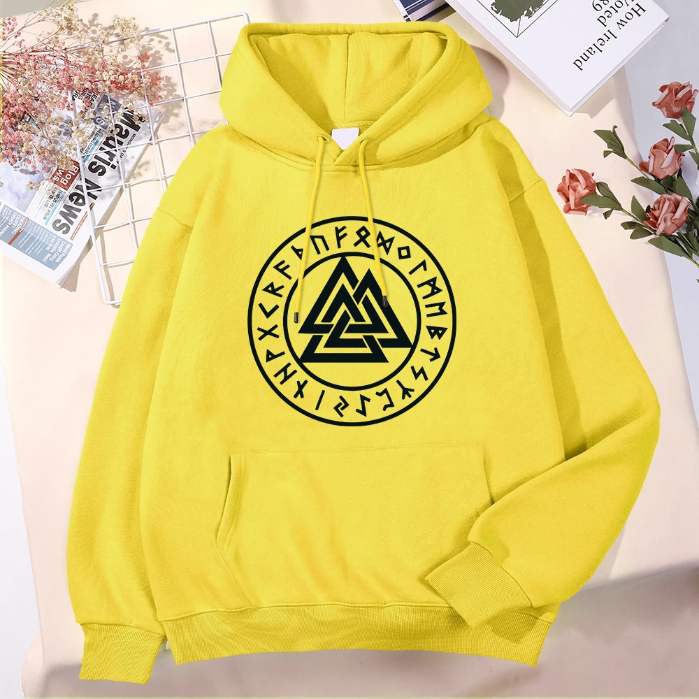 

Odin Vikings Printed Male Hoody Autumn Full Sleeve Sweatshirts Fashion Creativity Sportswears Harajuku Pocket Men Pullovers
