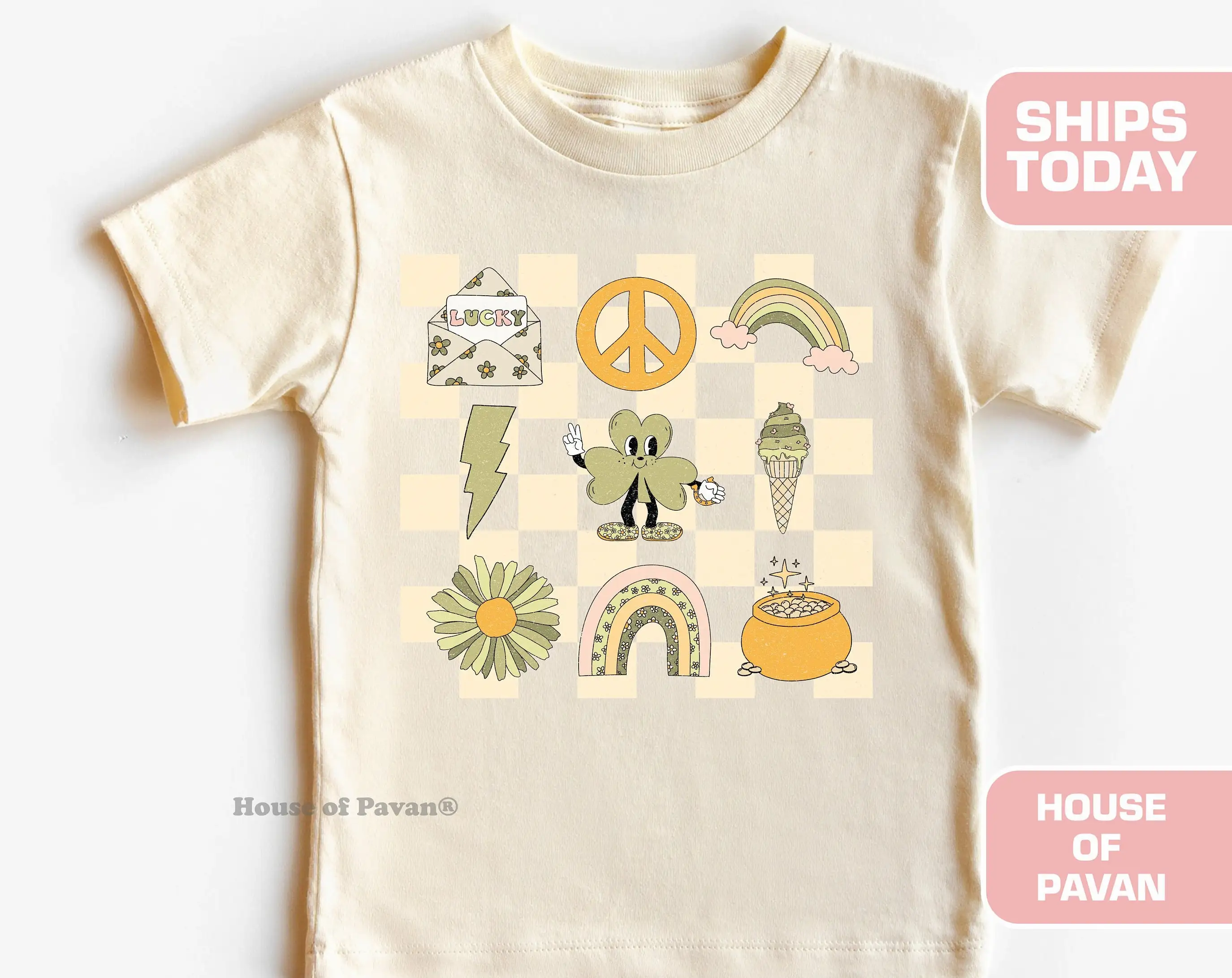 Рубашка для детей на день рождения идея подарка Ирландская графическая футболка