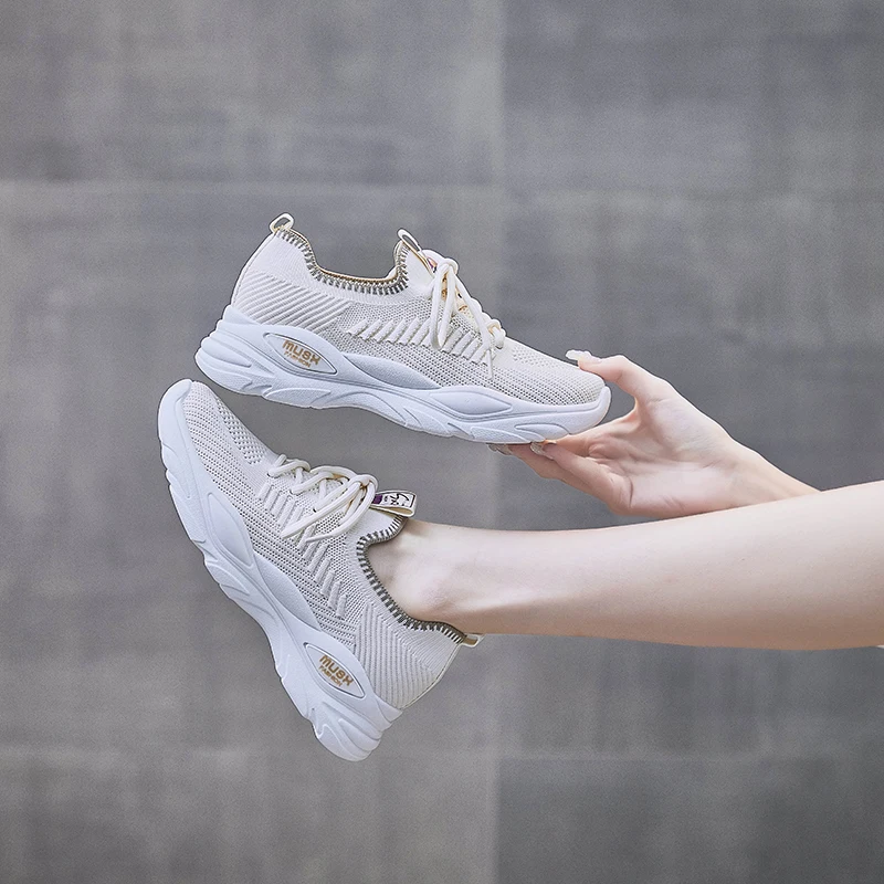 Женские теннисные туфли 2022 дешевая дышащая сетчатая Нескользящая женская обувь