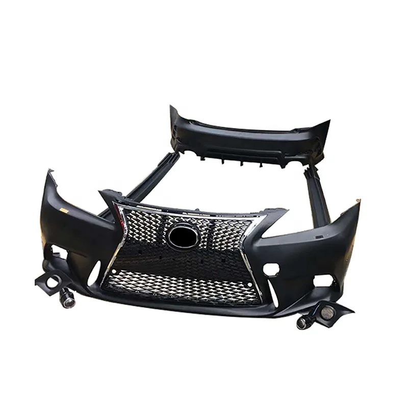 

Car Bumpers For IS250 IS300 IS350 06-12 Upgrade F-sport Style Front Bumper Rear Bumper Side skirts And Grille