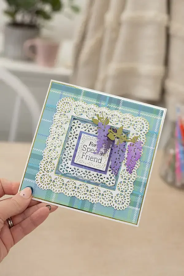 Цветочные кружева металлические рамки коллекция антикварные нежные салфетки