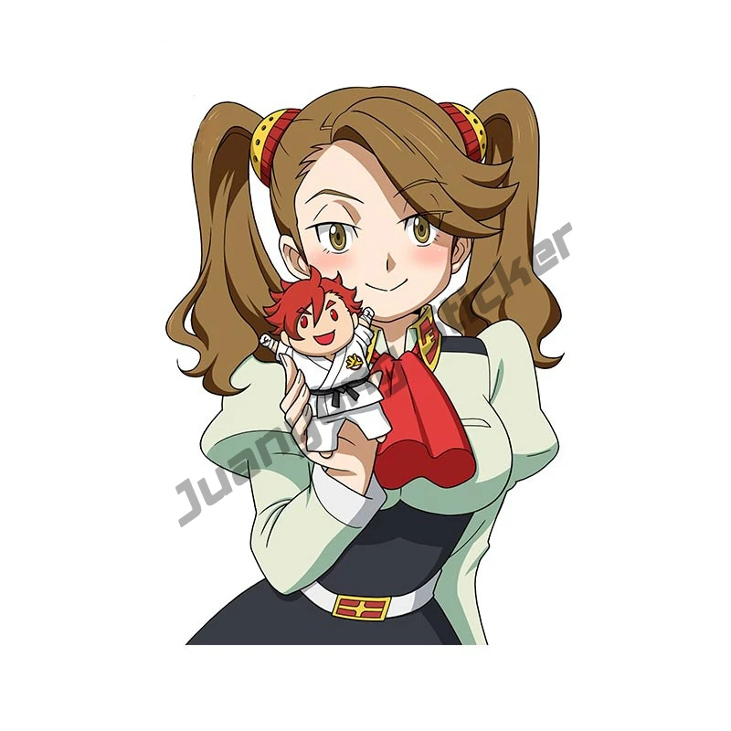 

Creative Girl Car Stickers Gundam Build Fighters Try - Sazaki Kaoruko JDM Car Accessoires Exterior Vinyl Fine Decals KK13x8cm