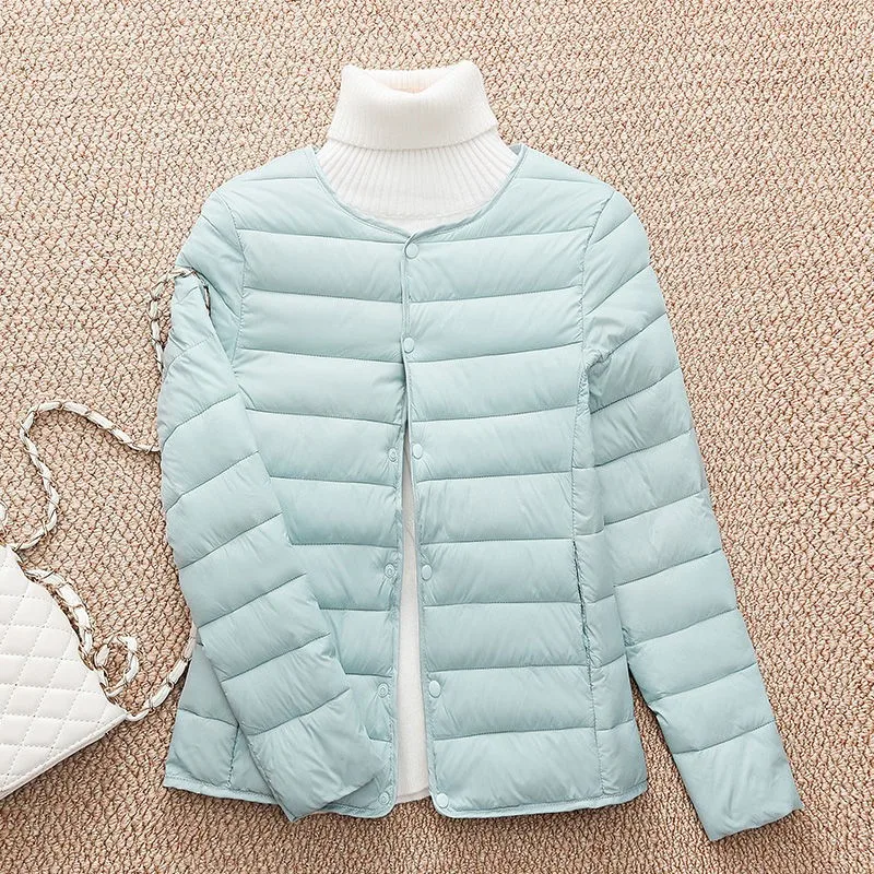 2022 New Women's Down Coat Fashionable And Versatile Winter Women's Cotton Coat Lightweight And Warm Women's Down Coat