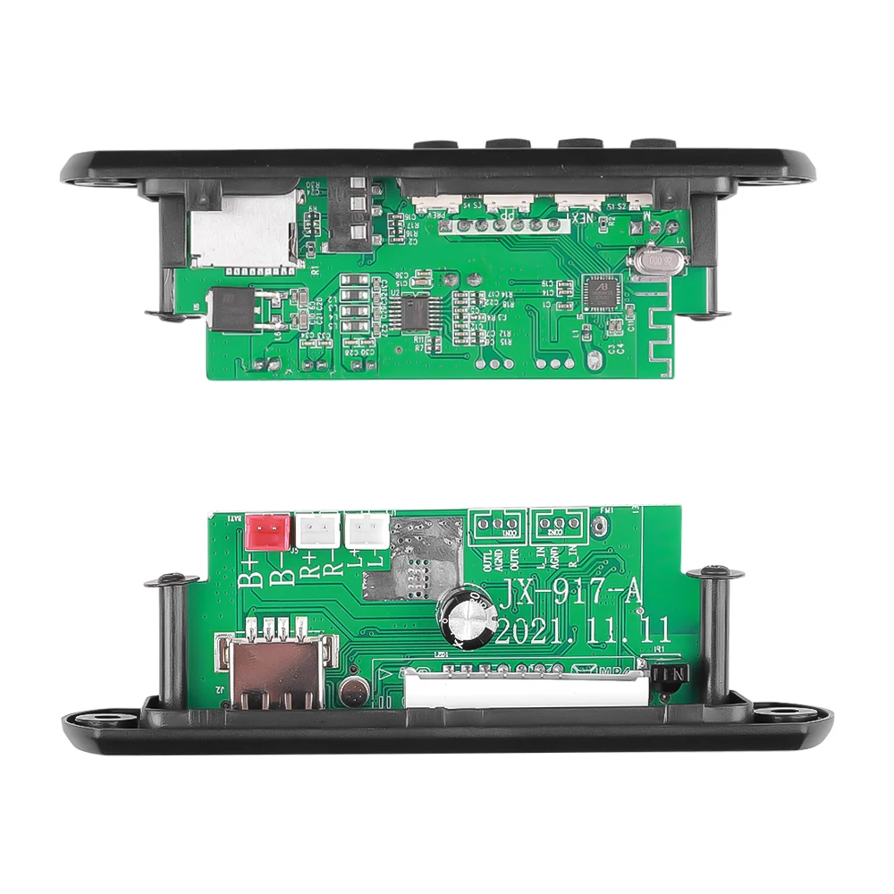 Автомобильный FM-радиомодуль стерео Bluetooth 5 0 MP3-плеер декодер плата 12 в 18 50 Вт