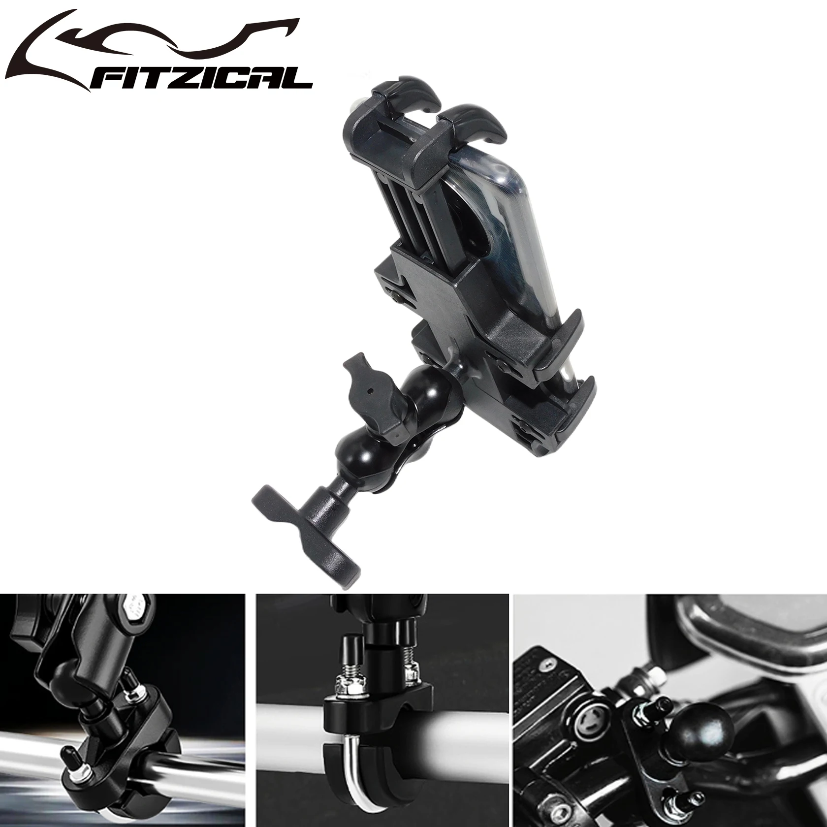 

Универсальный мотоциклетный регулируемый держатель для телефона, крепление на руль велосипеда, поддержка смартфона для Harley Sportster Touring Dyna Softail