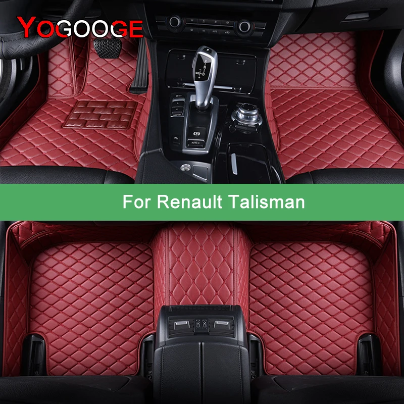 YOGOOGE пользовательские автомобильные коврики для Renault Talisman ковры аксессуары ног