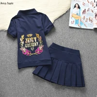 juicy apple 2022 fashion sexy matching sets women casual summer two piece sets tracksuit short zip jacket mini skirt suits