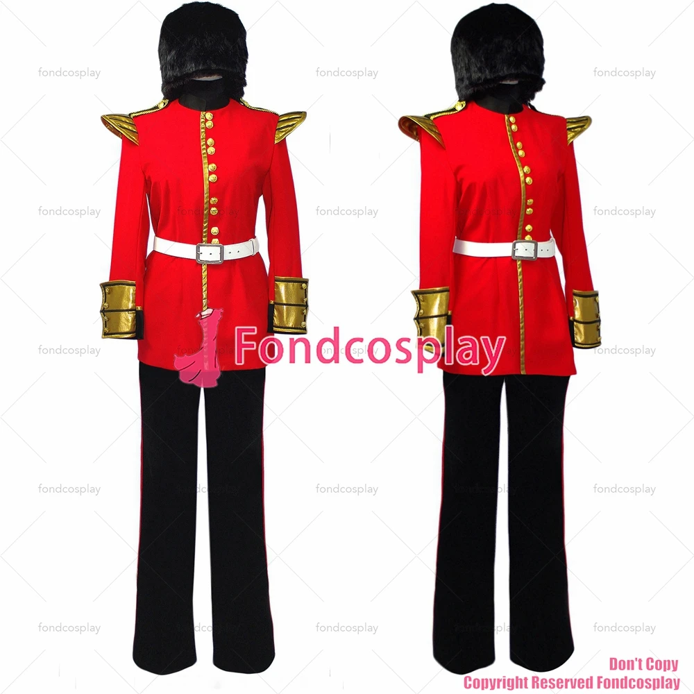 

tailor-madethe nutcracker and the four realms british royal guard suit red black cotton jacket pants costume cosplay tv/cd[g633]