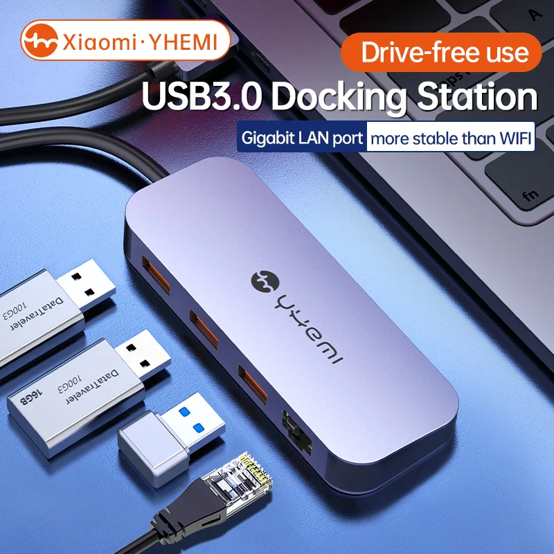 

USB Ethernet-адаптер YHEMI, 1000 Мбит/с, Lan