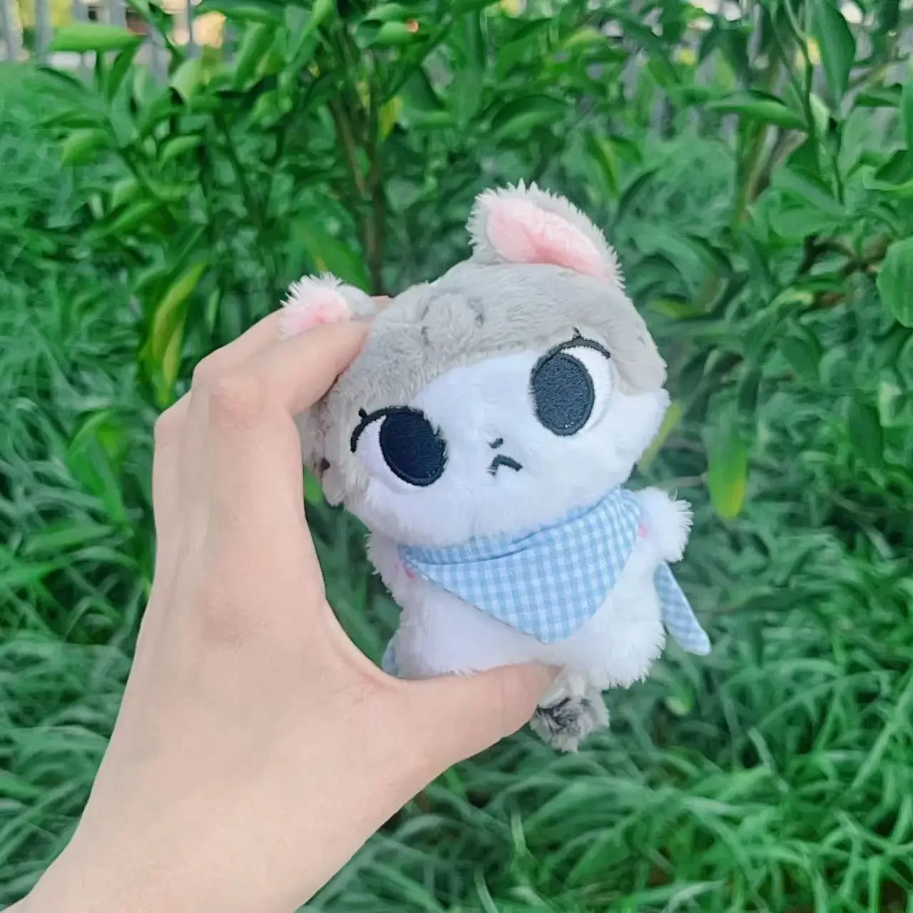 Kpop Idol NWJNS Haerin плюшевая кукла брелок милый Сыр кот