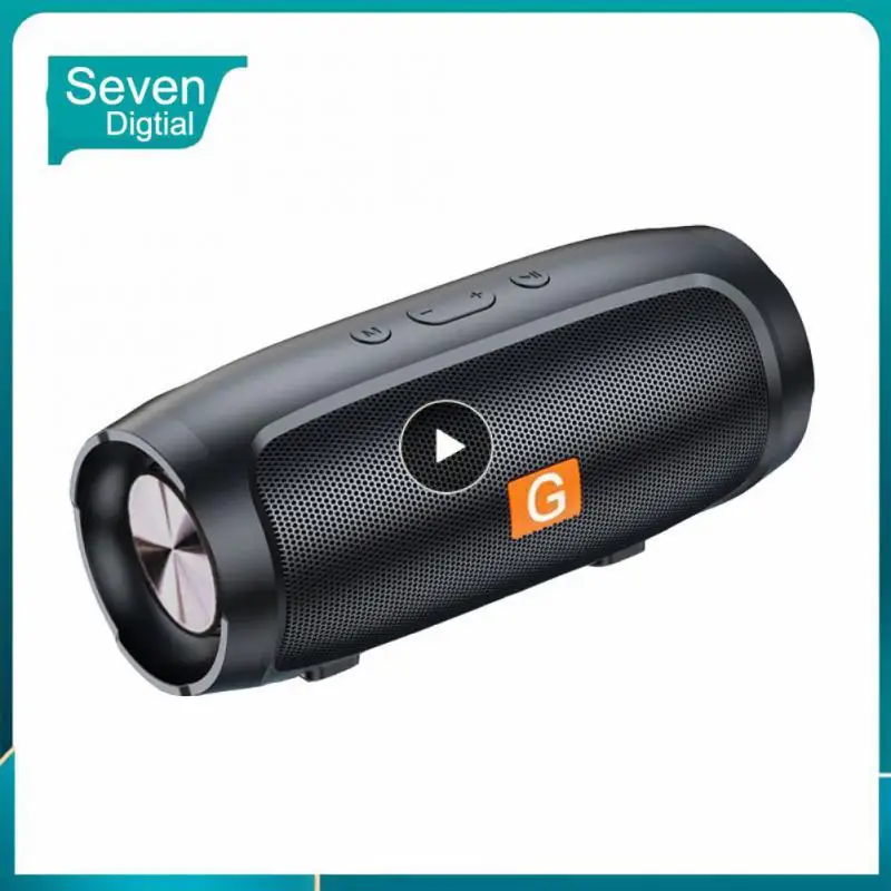 

High Sound Quality Loudspeaker Stereo Surround Support Tf Card Wireless Speaker Outdoor Double Speaker