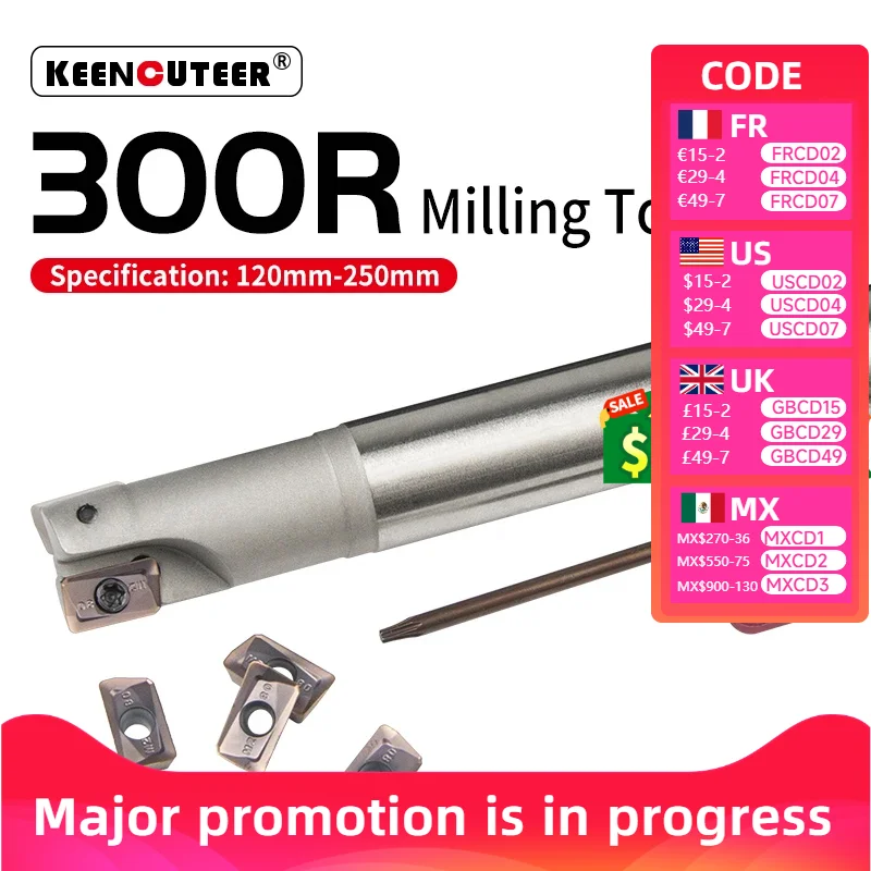 

Фреза BAP 300R 120-250 мм 42CrMo