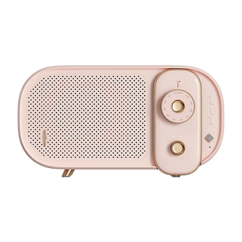 

Portable Bluetooth Speaker Retro Mini Portable Home Subwoofer Speaker Suitable For Birthday Gift Party Outdoor