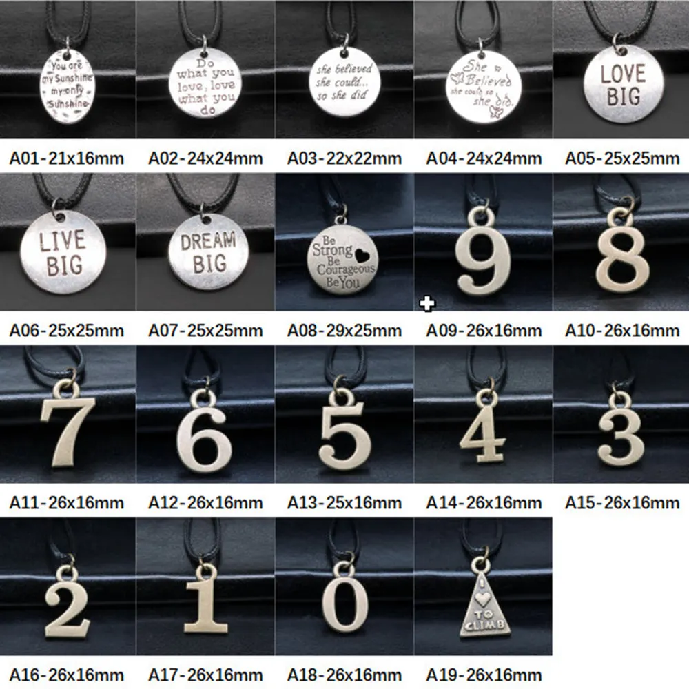 

New Arrival Cultural Brand Charms Pendants Necklace Female Gift Fashion