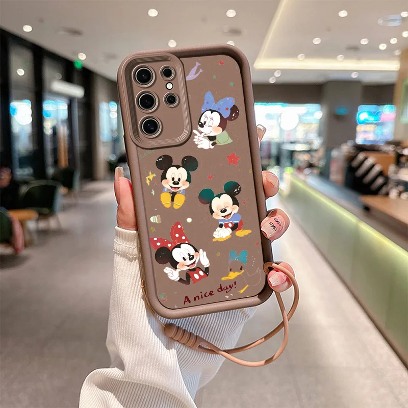 Чехол для телефона с изображением Микки Мауса и Дональда Дак веревки лестницы
