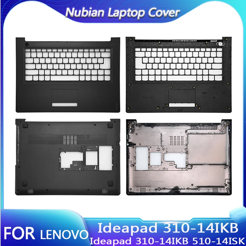 

NEW Laptop Case for Lenovo Xiaoxin 310-14ISK Ideapad 310-14IKB 510-14ISK Palmrest Bottom Case Upper Housing Back Cover Top Lid