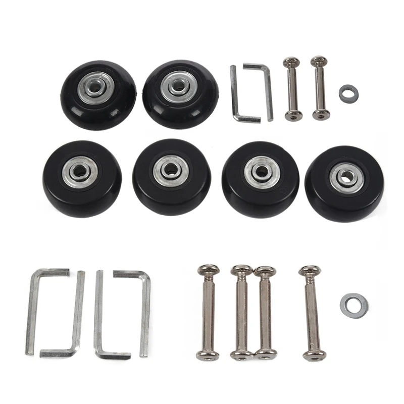 

42 шт., набор для ремонта чемоданов и колес, 14 шт. 45x19 мм и 28 шт. 40x18 мм